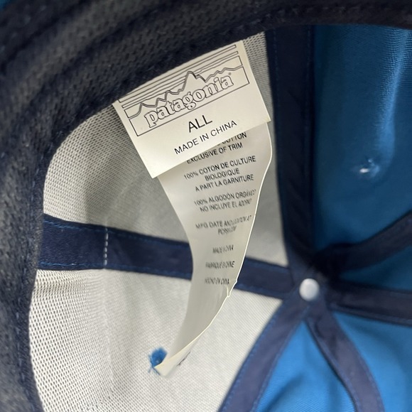 Patagonia Baseball Cap Great Pacific Iron Works Tan Adjustable Snapback Hat - Picture 6 of 8